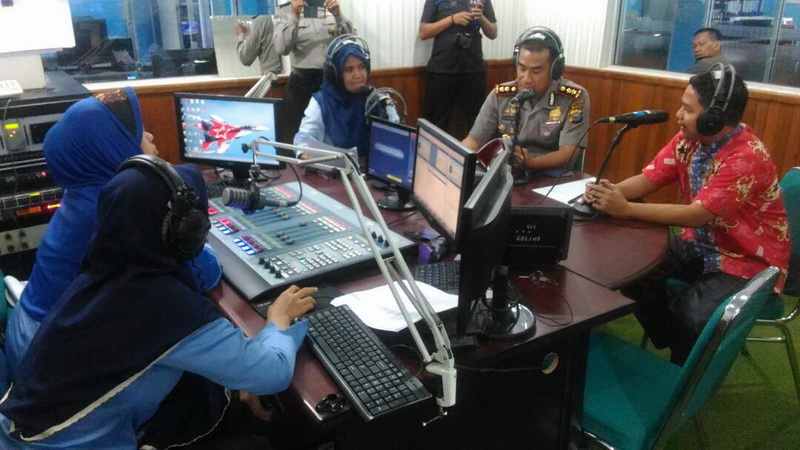 Melalui Dialog di RRI, Polresta Himbau Waspada Aksi Curanmor